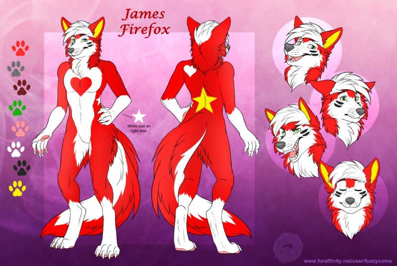 james firefox (firefox and etc) created by fuzzycoma