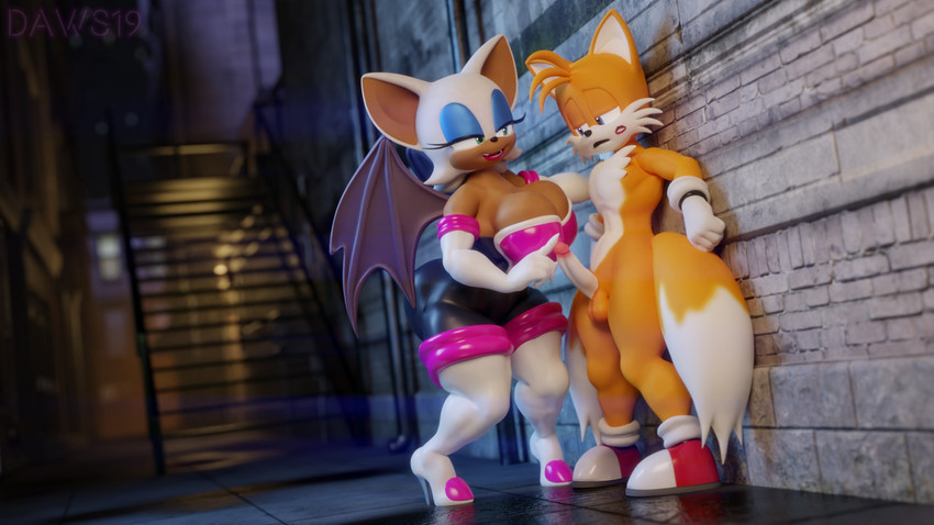 rouge X tails