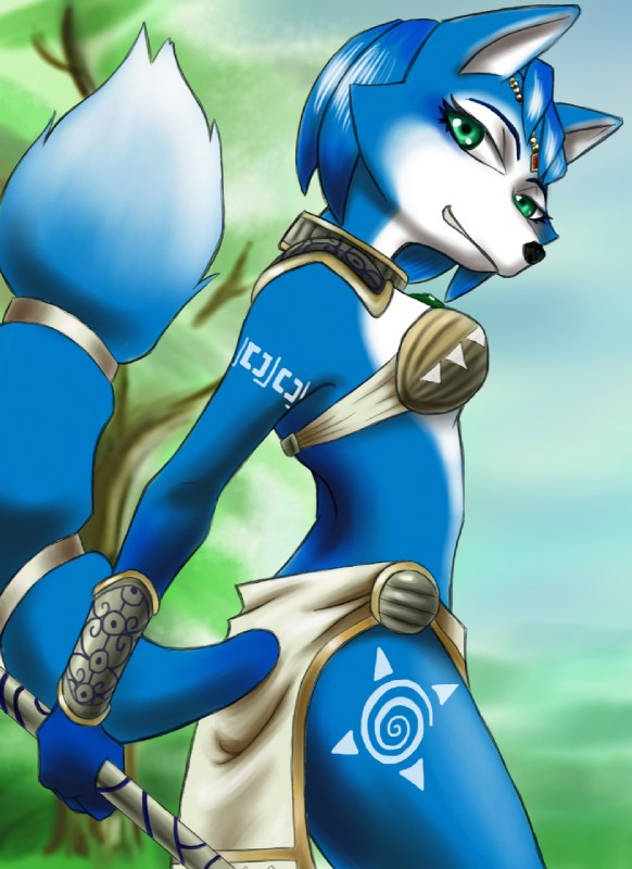 krystal (nintendo and etc) created by unknown artist