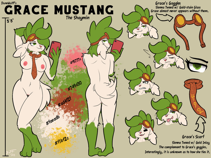 grace mustang (nintendo and etc) created by dunewulff