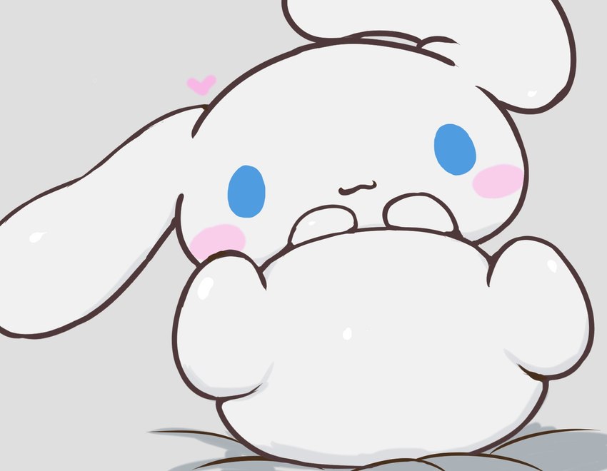 ambiguous_gender anthro bed blue_eyes blush butt chibifur fur furniture happy heart_symbol japanese long_ears looking_at_viewer lying simple_background smile solo white_body white_fur young young_anthro satetsu0251 cinnamoroll sanrio cinnamon_(cinnamoroll) canid canine canis domestic_dog mammal digital_media_(artwork) hi_res male_(lore)