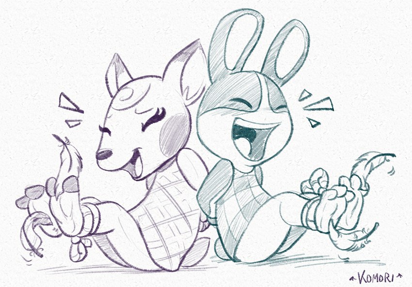 diana and dotty (animal crossing and etc) created by chaoskomori