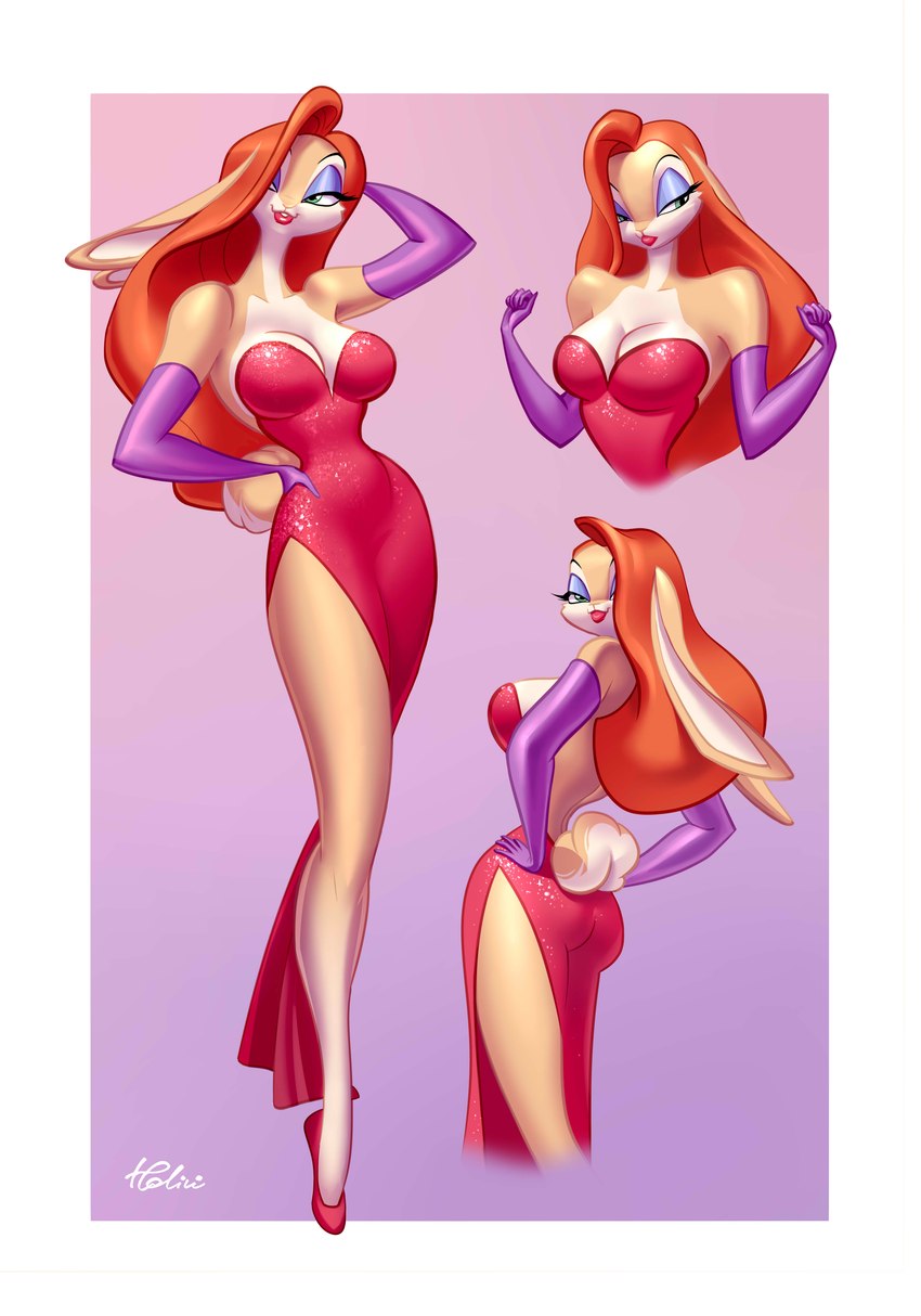 jessica rabbit (who framed roger rabbit and etc) created by holivi