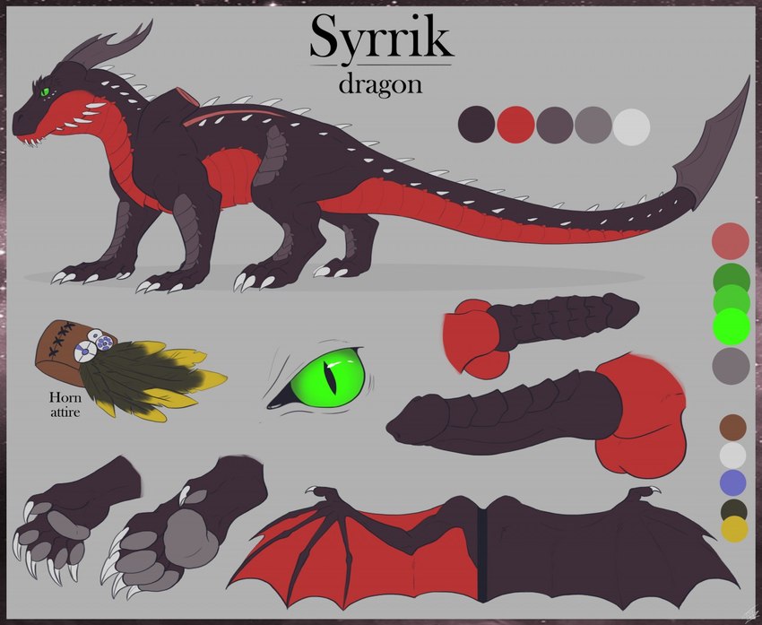 syrrik (mythology) created by lady-darkstreak