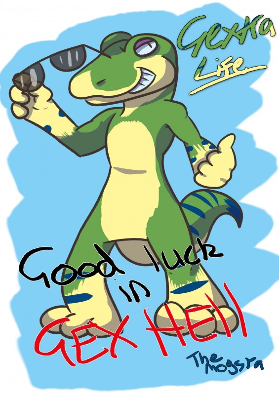 gex the gecko (gex (series)) created by themogsta