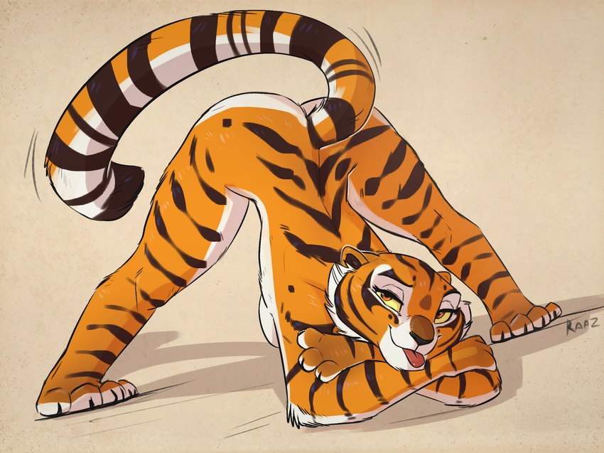 master tigress (kung fu panda and etc) created by raaz