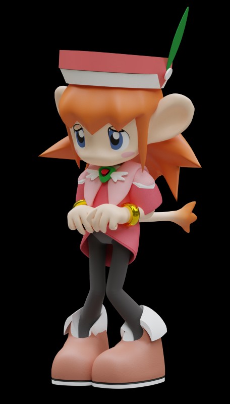 clothing female panties solo underwear smpthehedgehog bandai_namco klonoa_(series) lolo_(klonoa) animal_humanoid haplorhine humanoid mammal mammal_humanoid monkey monkey_humanoid primate primate_humanoid 3d_(artwork) absurd_res alpha_channel digital_media_(artwork) hi_res