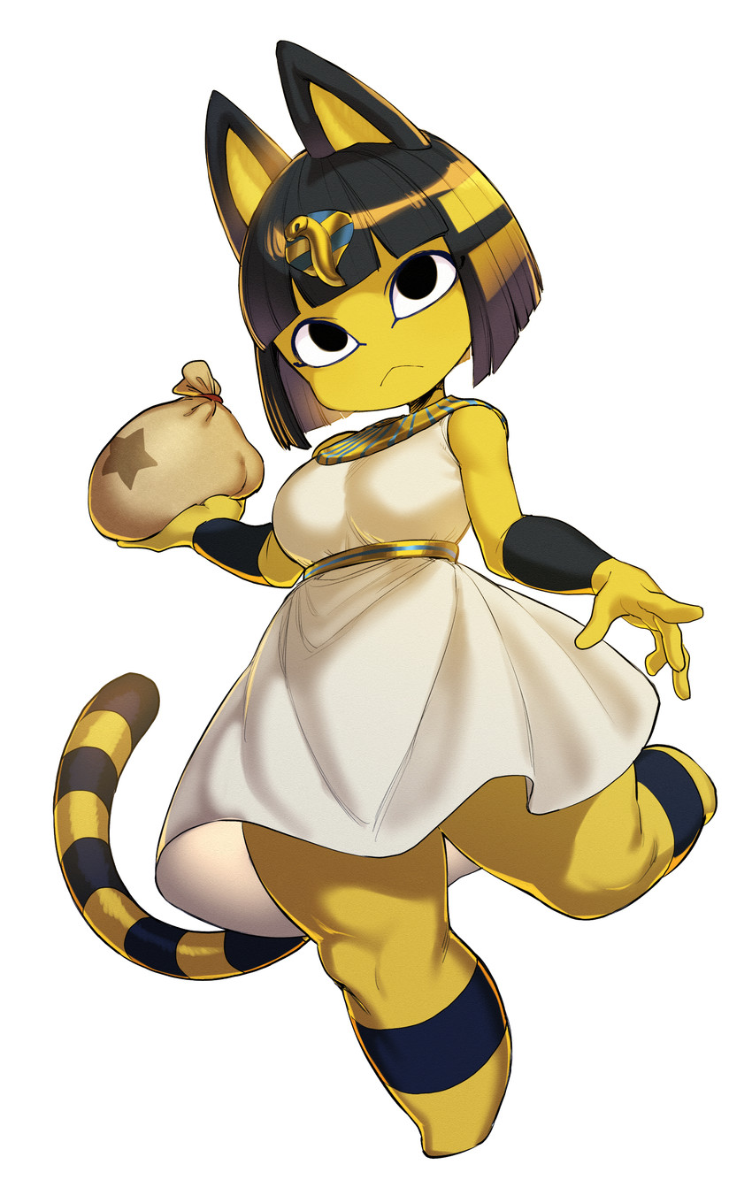 ankha (animal crossing and etc) created by space zin