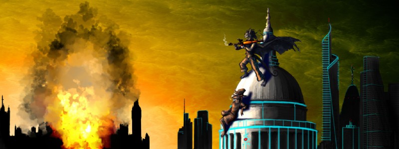 30_st_mary_axe anthro city cityscape duo explosion guy_fawkes_mask high_place london macro male mask ranged_weapon rocket rocket_launcher terrorism united_kingdom weapon fishyboner v_for_vendetta zuki_akula gargoyle hyena mammal spotted_hyena digital_media_(artwork)