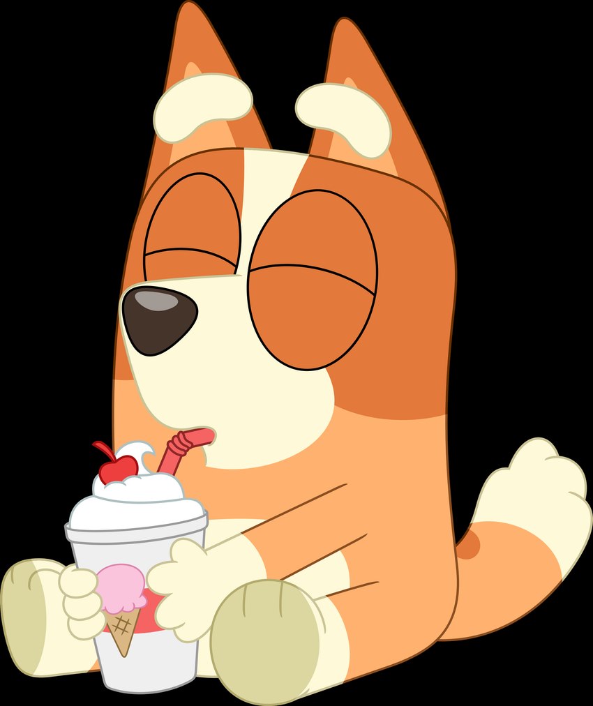 anthro beverage cherry dairy_products drinking drinking_straw female food fruit fur gloves_(marking) leg_markings markings milkshake orange_body orange_fur plant simple_background sitting socks_(marking) solo tan_body tan_fur transparent_background underpaw whipped_cream young young_anthro porygon2z bluey_(series) bingo_heeler australian_cattle_dog canid canine canis cattledog domestic_dog herding_dog mammal pastoral_dog absurd_res alpha_channel hi_res