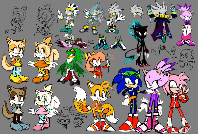 alternate_costume alternate_hairstyle alternate_species anthro blue_body blue_fur cosplay female fur group male narrow_hips on_model pink_body pink_fur text thin_calves thin_legs thin_thighs knockabiller sega sonic_chronicles:_the_dark_brotherhood sonic_riders sonic_the_hedgehog_(series) sonic_x-treme amy_rose blaze_the_cat cream_the_rabbit imperator_ix jet_the_hawk miles_prower proto_blaze shadow_the_hedgehog silver_the_hedgehog sonic_the_hedgehog terios_the_cat tiara_boobowski venice_the_mink accipitrid accipitriform avian bird canid canine domestic_cat eulipotyphlan felid feline felis fox hedgehog lagomorph leporid mammal manx rabbit rodent sciurid tree_squirrel voxai_(sonic) absurd_res english_text hi_res