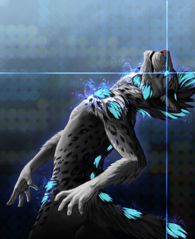 5_fingers anthro biped butt fingers fur glowing glowing_eyes hair humanoid_hands inner_ear_fluff male markings nude simple_background solo spots spotted_body spotted_fur tuft shiroashi victory_(texdot) felid mammal pantherine snow_leopard hi_res portrait three-quarter_portrait