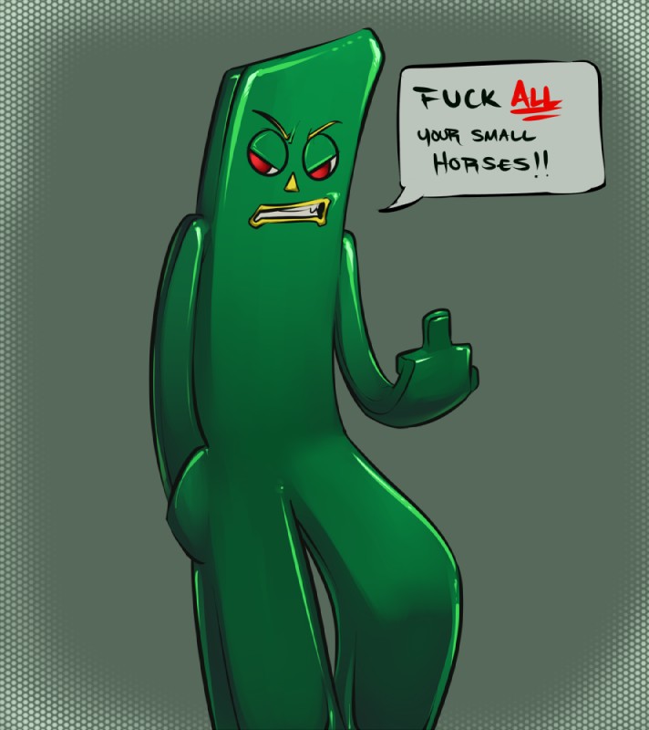 gumby (gumby (series)) created by faint