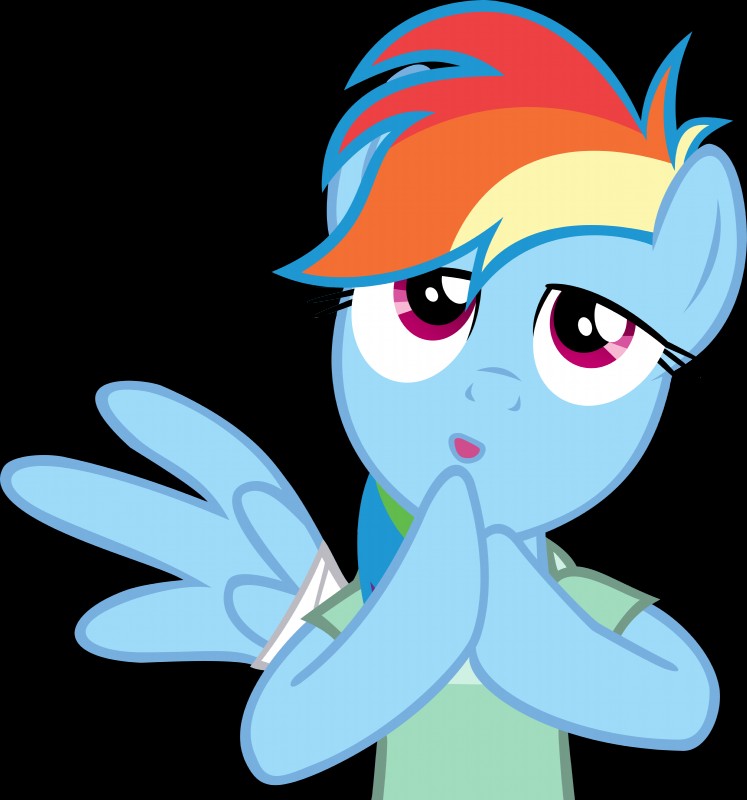 rainbow dash (friendship is magic and etc) created by anitech