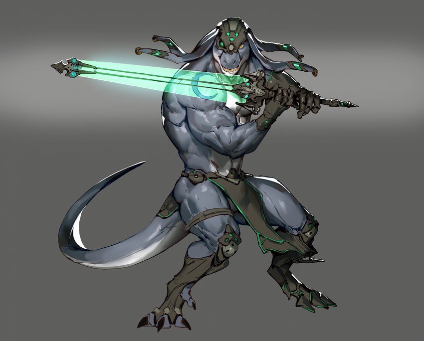 anthro armor bottomwear clothed clothing gloves handwear loincloth male melee_weapon muscular muscular_anthro muscular_male solo sword unconvincing_armor weapon pacelic final_fantasy square_enix thrakos bangaa hi_res