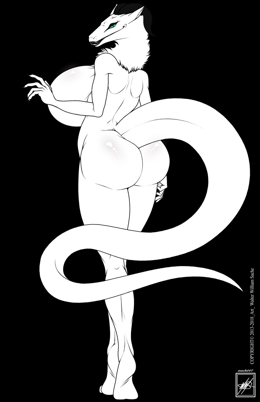 anthro big_breasts big_butt breasts butt curvy_figure female huge_breasts huge_butt solo tail voluptuous walter_sache synx absurd_res alpha_channel hi_res