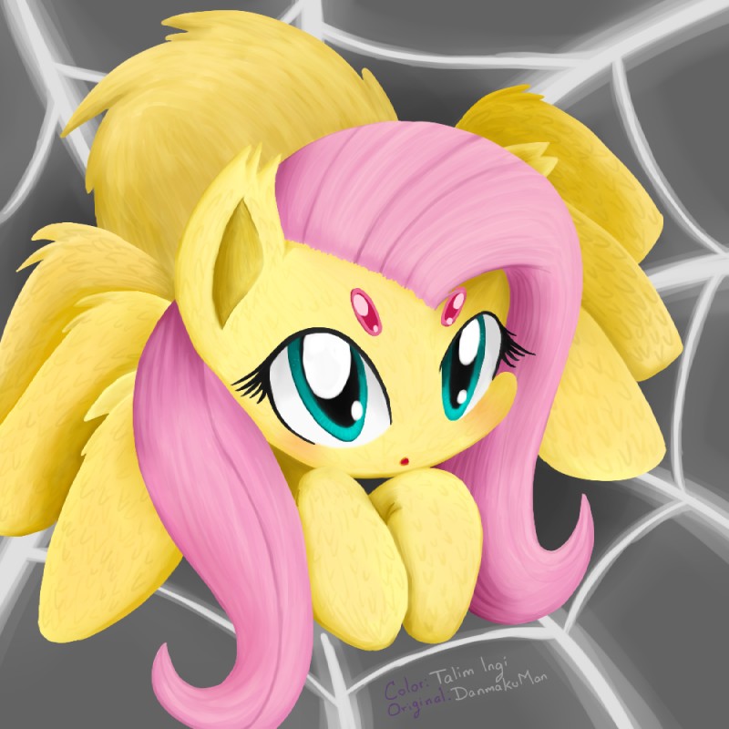 fluttershy (friendship is magic and etc) created by danmakuman and talimingi