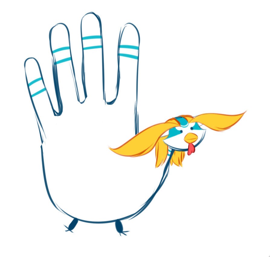 anthro avian_caruncle beak blonde_eyebrows blonde_hair dewlap_(anatomy) dot_eyes eyebrows female hair markings open_hand simple_eyes solo wattle white_body yellow_beak averyshadydolphin mythology aijou avian bird dragon galliform jou mythological_creature mythological_scalie phasianid scalie turkey 2016 colored digital_drawing_(artwork) digital_media_(artwork) hi_res unavailable_at_source