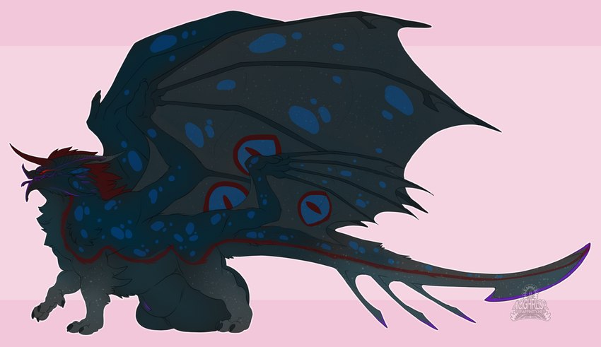 absorption_vore animal_genitalia balls big_balls big_sheath claws feral fur genitals glowing glowing_eyes horn huge_balls huge_sheath hyper hyper_balls hyper_genitalia hyper_sheath male membrane_(anatomy) membranous_wings sheath spread_wings tail trait_theft vore wings moghrlor mythology aethrus haloren dragon felkin mythological_creature mythological_scalie scalie absurd_res hi_res sequence