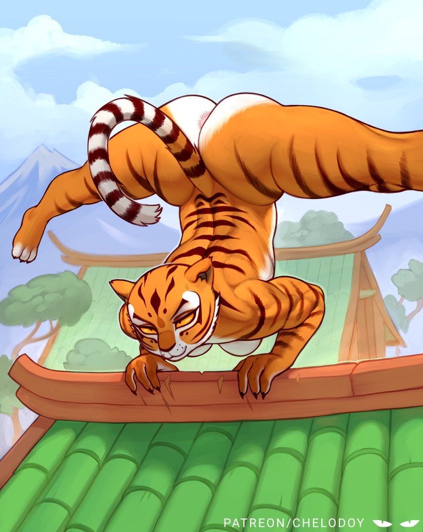 Master Tigress (kung Fu Panda And Etc) Drawn By Chelodoy | Yiff-party.com
