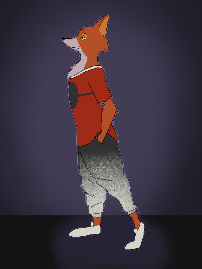 drippy husband male solo unknown_artist disney robin_hood_(disney) robin_hood canid canine fox mammal red_fox true_fox 3:4 cool_colors hi_res