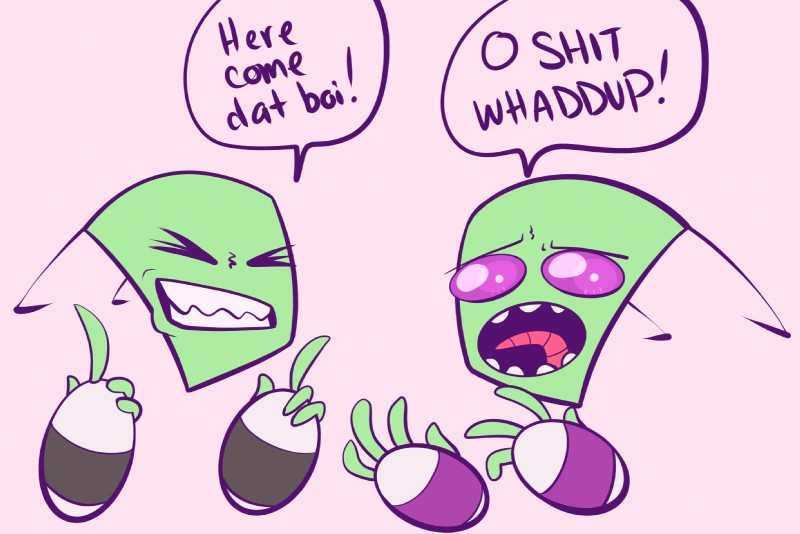 almighty tallest purple, almighty tallest red, and the almighty tallest (invader zim and etc) created by drawnbykat (artist)