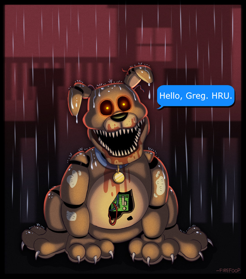 fetch (five nights at freddy's: fazbear frights and etc) created by firefoop