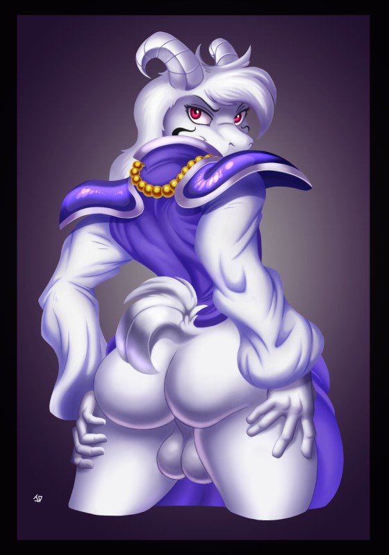 asriel dreemurr (undertale (series) and etc) created by joey-darkmeat