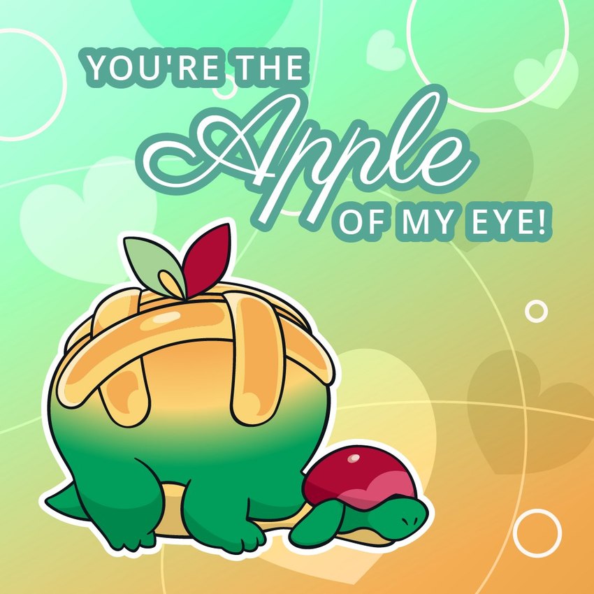 3_toes ambiguous_gender apple covered_eyes exclamation_point feet feral floppy_ears food fruit glistening gradient_background green_background green_body green_ears green_heart green_tail heart_symbol holidays humor leaf orange_background orange_heart outline plant pun quadruped side_view simple_background solo tail text toes valentine's_day_card white_outline white_text unknown_artist mythology nintendo pokemon valentine's_day appletun dragon elemental_creature flora_fauna food_creature generation_8_pokemon living_fruit mythological_creature mythological_scalie pokemon_(species) scalie 1:1 2022 colored digital_drawing_(artwork) digital_media_(artwork) english_text full-length_portrait official_art portrait shaded simple_shading