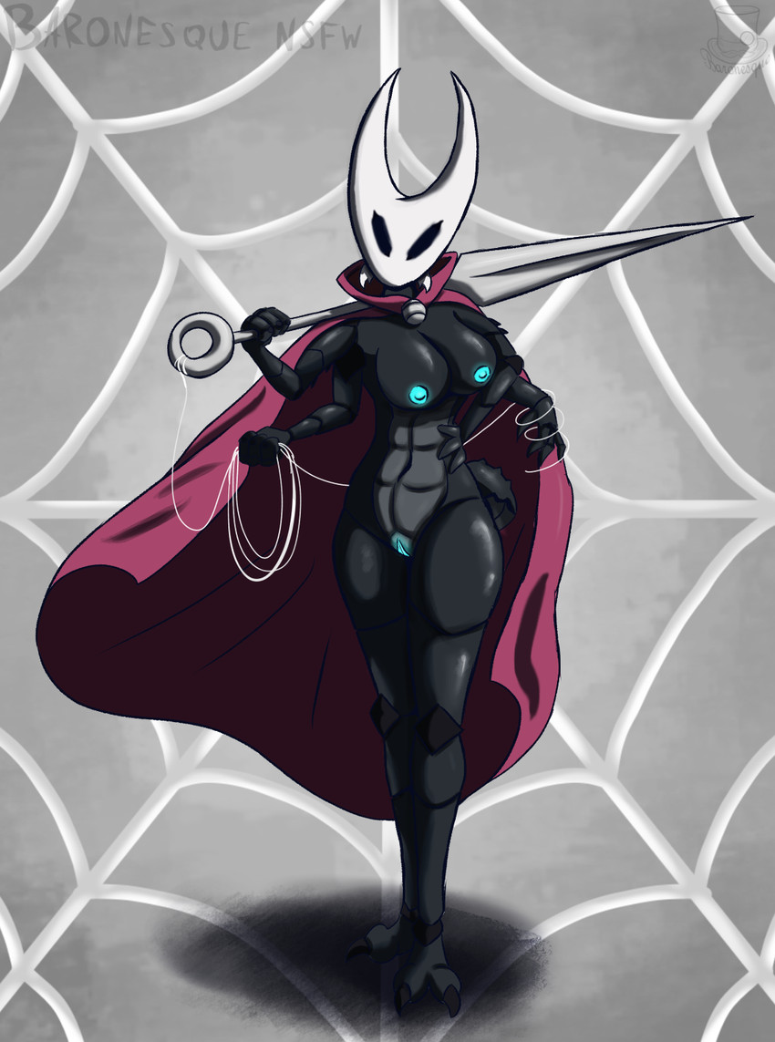 Rule 34 Dev - general:[2_horns ambiguous_penetration anthro  areola big_areola big_butt big_nipples biped black_body  black_eyes blush bodily_fluids breasts butt cloak clothing  duo eyes_closed female ...