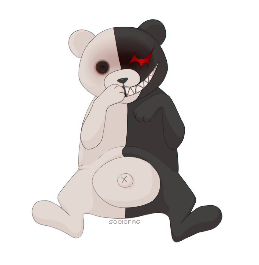 monokuma (spike chunsoft and etc) created by sociofag