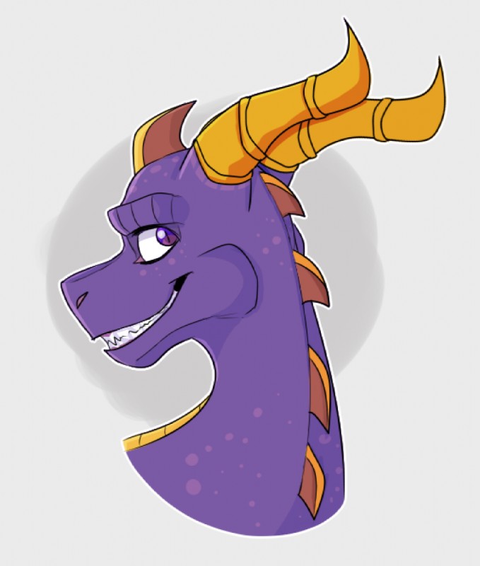 spyro (spyro the dragon and etc) created by trashtopiia