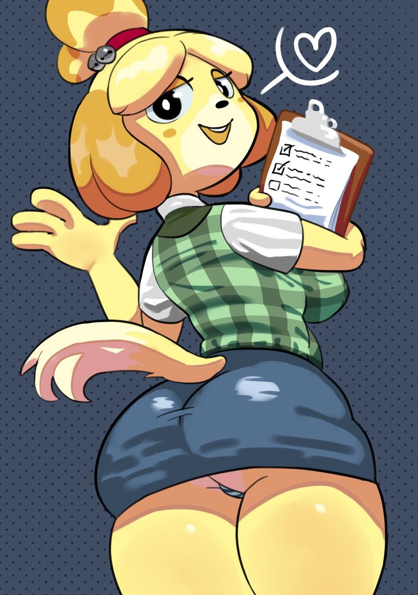 isabelle (animal crossing and etc) created by kitapult