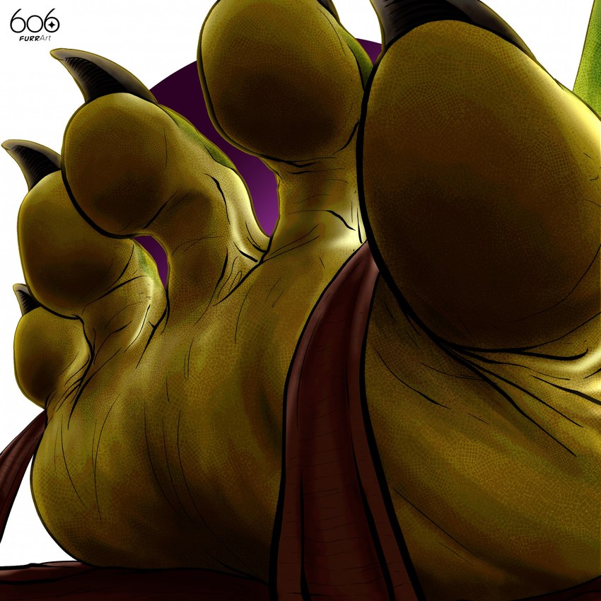 5_toes ambiguous_gender anthro claws close-up clothing feet foot_fetish foot_focus footwear humanoid_feet plantigrade sandals scales shoes simple_background soles solo toe_claws toes 6o6furrart dilophosaurid dilophosaurus dinosaur prehistoric_species reptile scalie theropod 1:1 hi_res