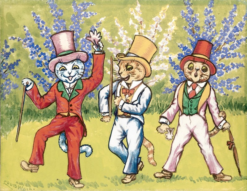 creative commons and etc created by louis wain