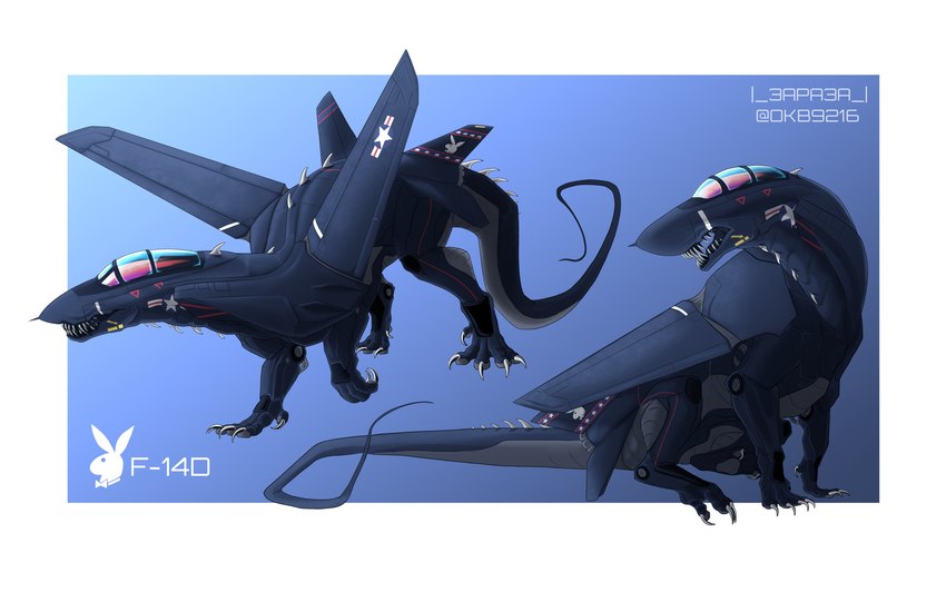 aircraft ambiguous_gender claws curved_claws feral machine metal_claws multiple_poses nude open_mouth pose quadruped sharp_teeth simple_background sitting solo standing teeth vehicle 3apa3a f-14 airplane_dragon dire_aircraft dire_machine dire_vehicle f-14_tomcat living_aircraft living_machine living_vehicle 2022 absurd_res hi_res