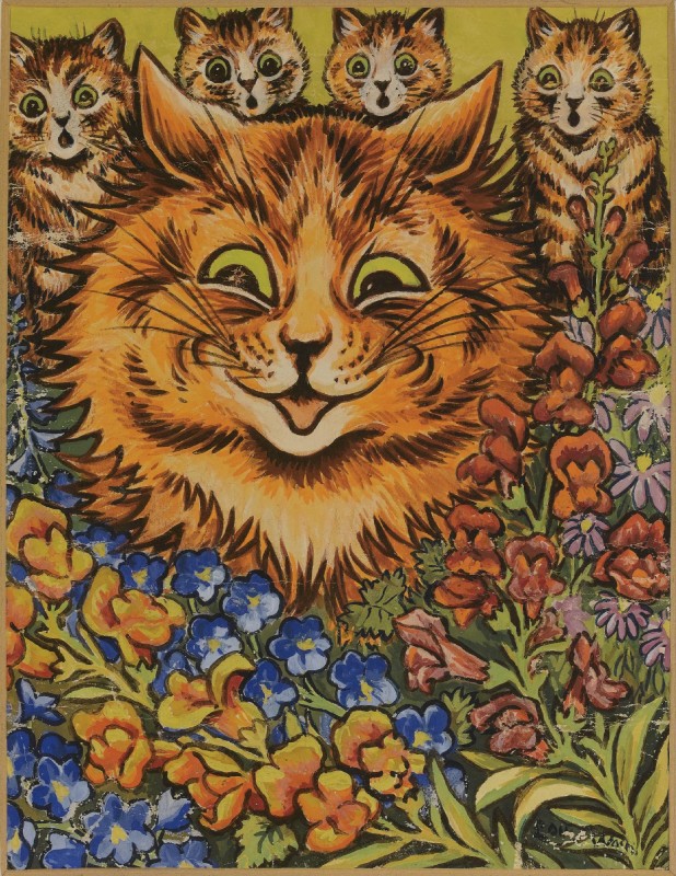 public domain and etc created by louis wain