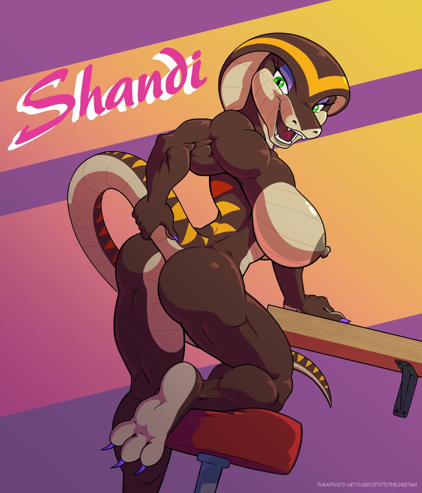 shandi created by spotty the cheetah