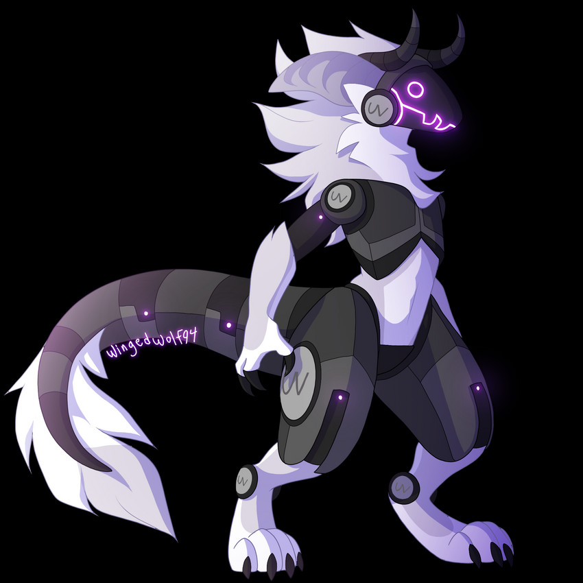 ultraviolet protogen created by wingedwolf94