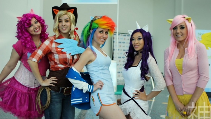 applejack, fluttershy, pinkie pie, rainbow dash, and rarity (friendship is magic and etc) created by yaya han