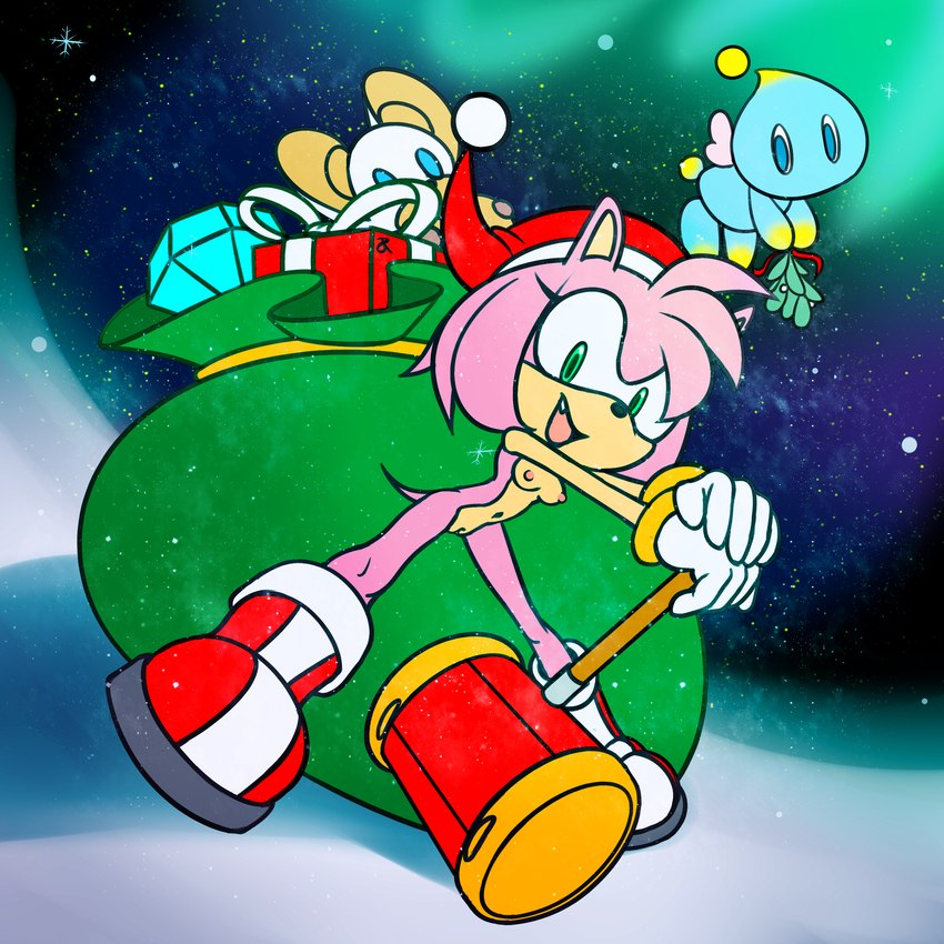 amy rose (sonic the hedgehog (series) and etc) created by rasenxoru