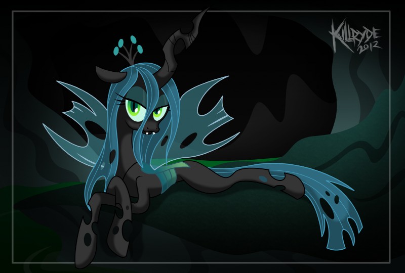 queen chrysalis (friendship is magic and etc) created by killryde