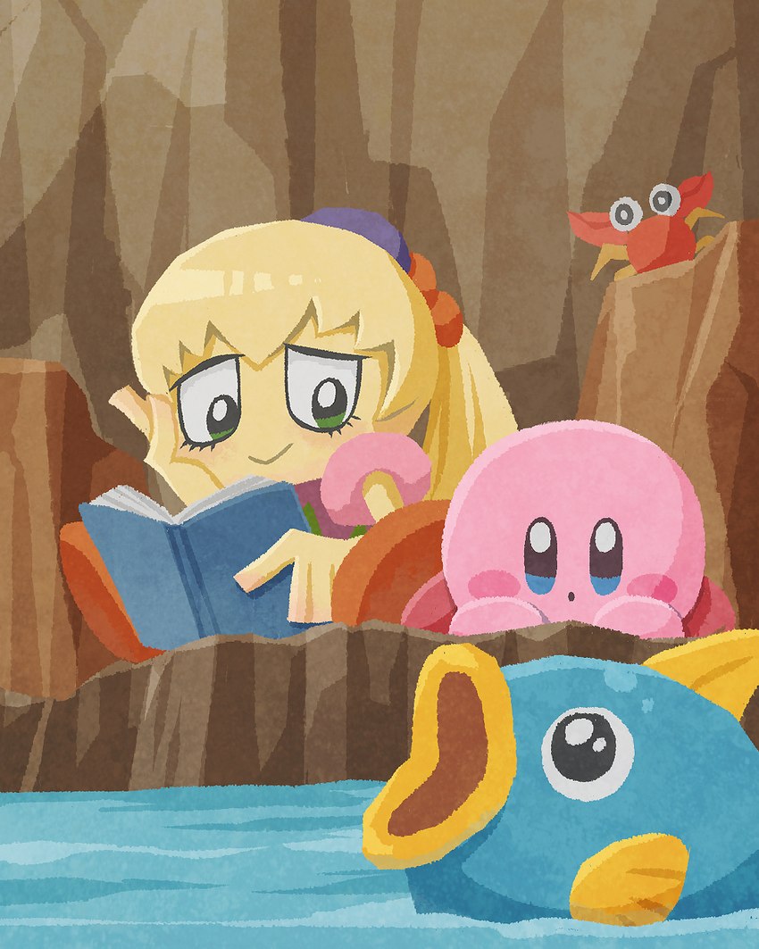 kine, kirby, and tiff (kirby: right back at ya! and etc) created by ara love kirby