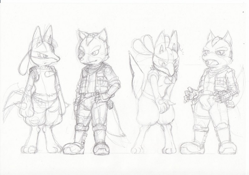 fox mccloud (nintendo and etc) created by killpanda