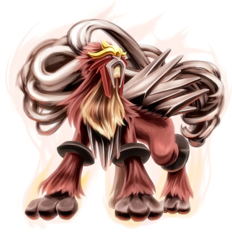 feral male red_eyes simple_background solo white_background biri riot41 nintendo pokemon entei generation_2_pokemon legendary_pokemon pokemon_(species) 1:1 2009 hi_res