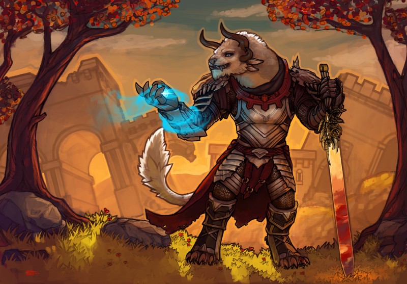 ancora softpaw (guild wars) created by snowskau