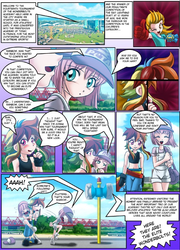 alternate_species blonde_hair dialogue female group hair human_only humanized multicolored_hair not_furry pink_hair plant purple_eyes rainbow_hair shadow text tree mauroz friendship_is_magic hasbro my_little_pony fluttershy_(mlp) rainbow_dash_(mlp) human mammal comic digital_media_(artwork) english_text hi_res