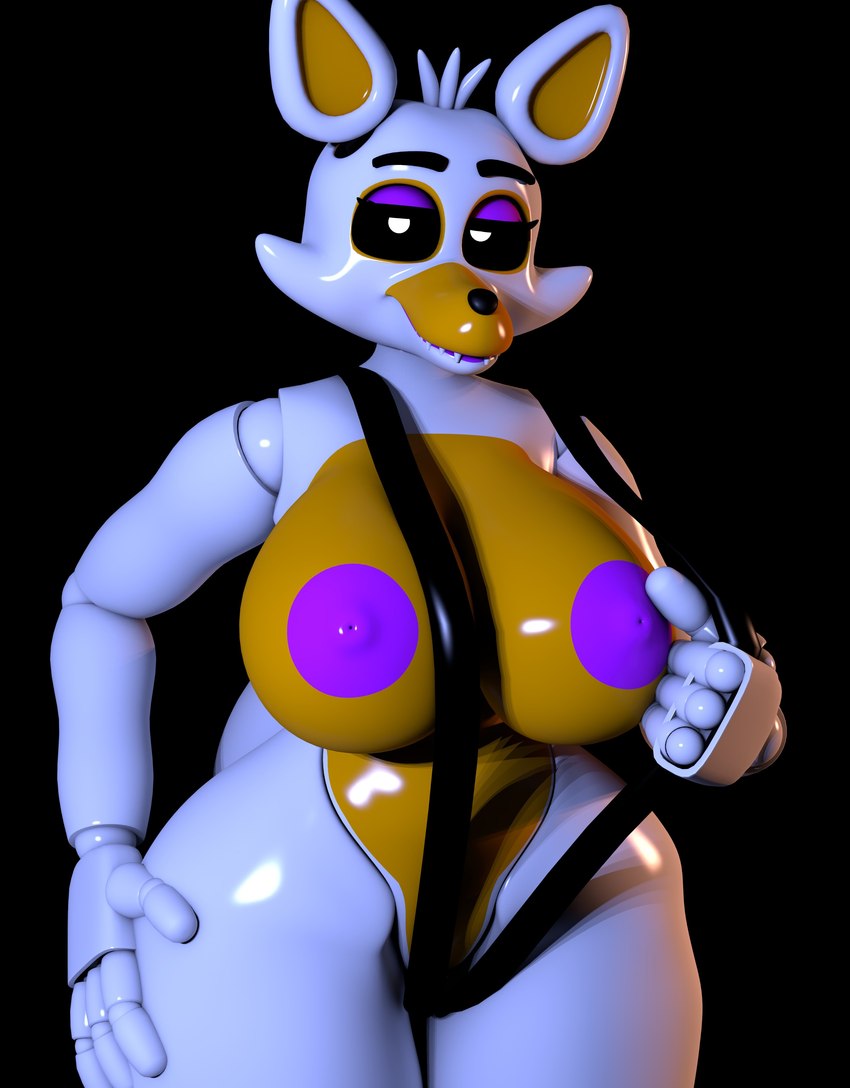 lolbit (five nights at freddy's world and etc) created by geometryboymejia