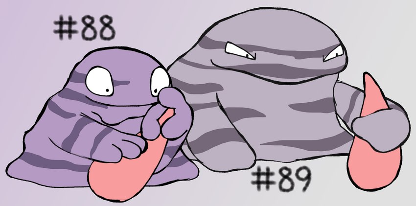 ambiguous_gender erection genitals handjob hashtag id_number male penile penis purple_body sex simple_background tapering_penis text secretsableye nintendo pokemon generation_1_pokemon goo_creature grimer muk pokemon_(species) 2023 digital_media_(artwork) hi_res