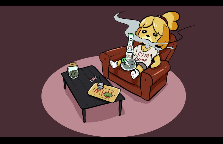 isabelle (animal crossing and etc) created by mrbooshmaster